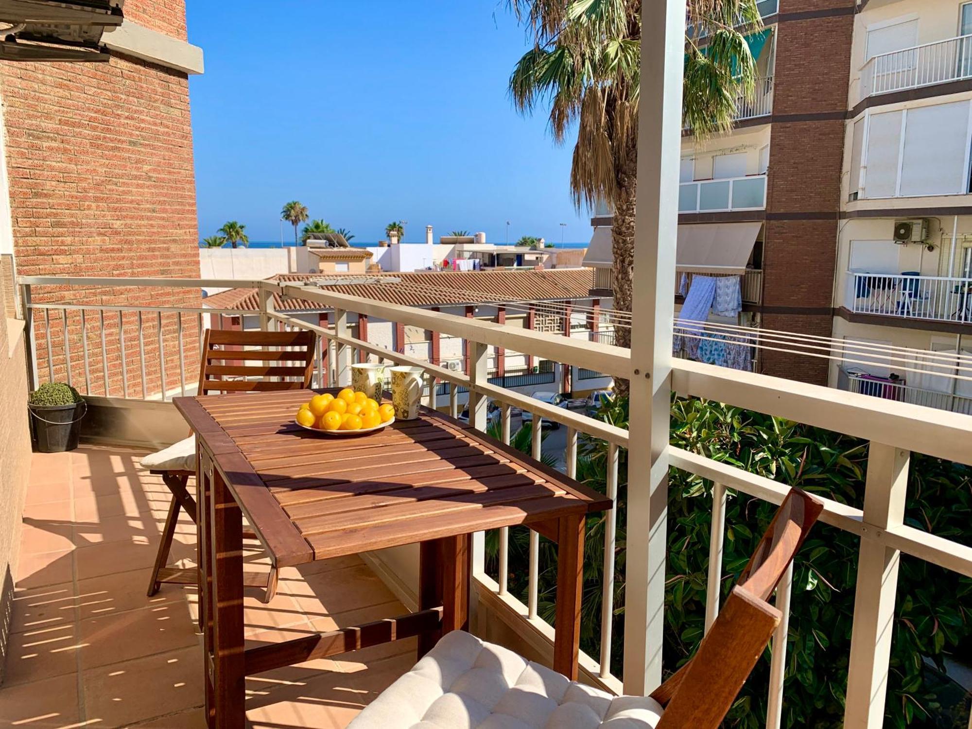 Apartamento En la 2a línea en Torre del Mar Exterior foto